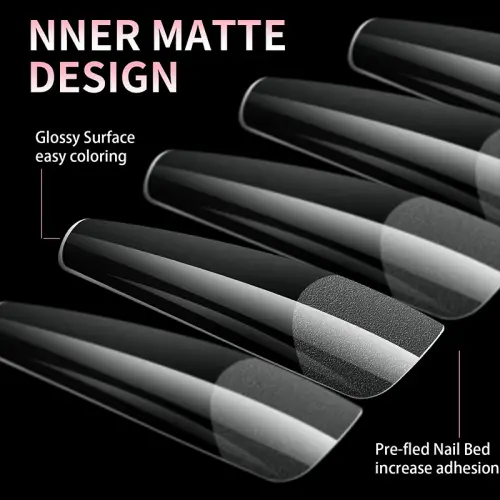 Matte Full-Cover Soft Gel Tips