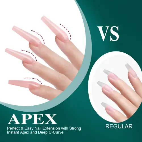 Full-Cover Soft Gel Tips — Salon Pack