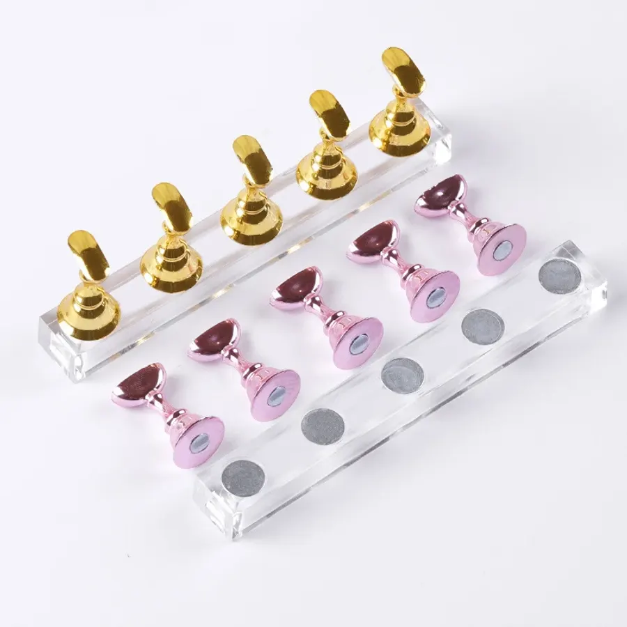 Magnetic Full-Cover Soft Gel Tips — 30 Pieces
