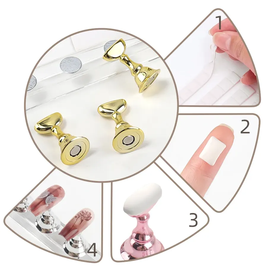 Magnetic Full-Cover Soft Gel Tips
