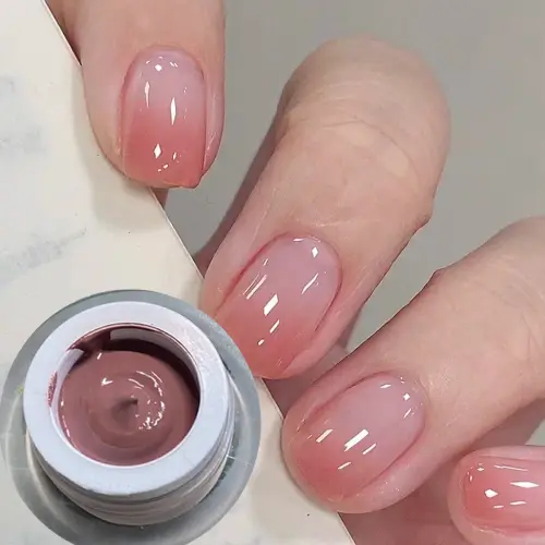 Pink Matte Gel Polish