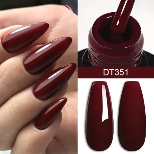 Red French Gel Polish