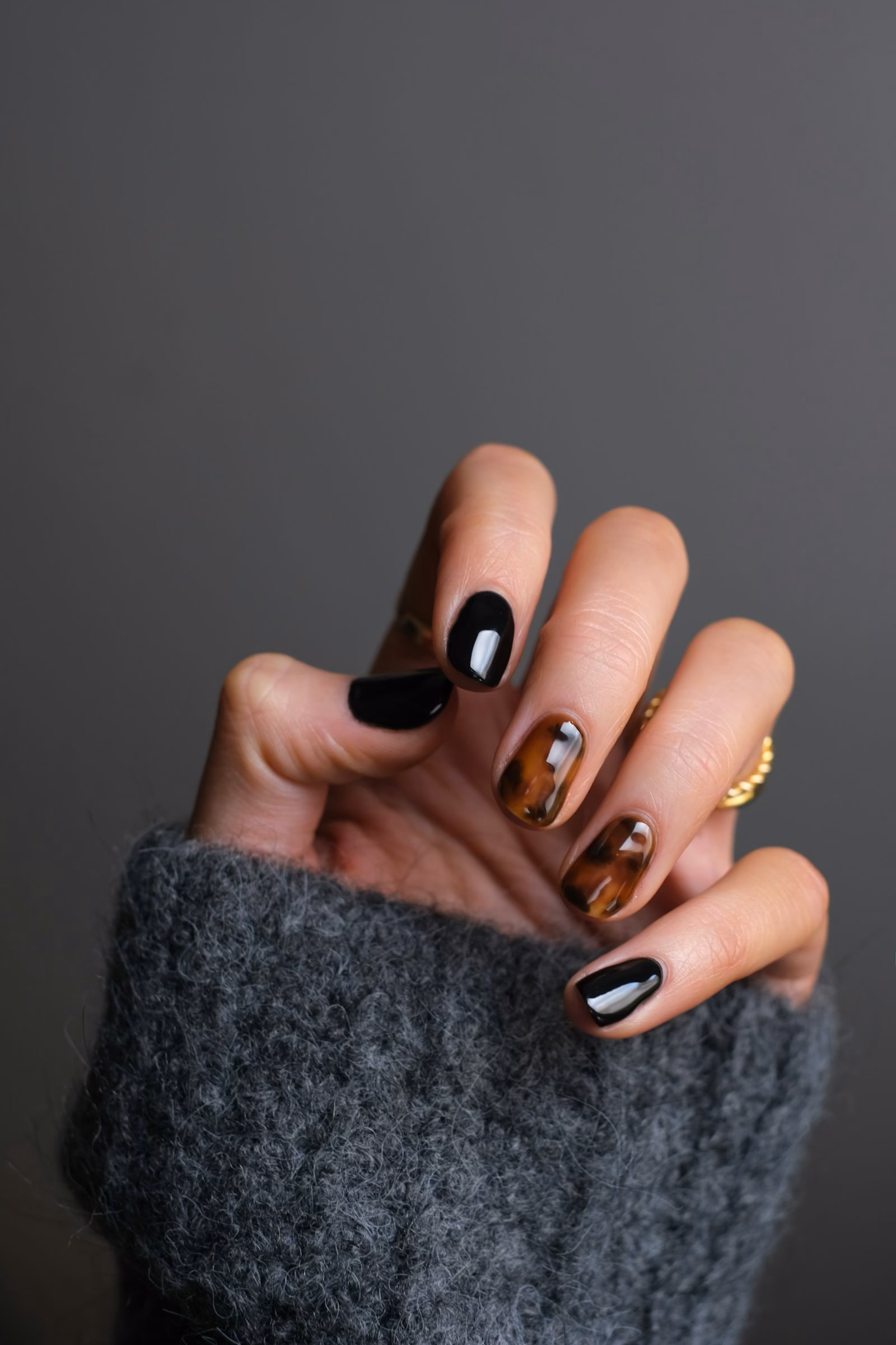 Gel polish manicure — long-lasting color